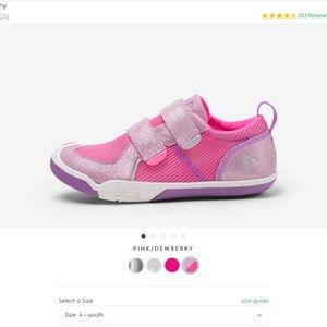 Plae Kids' Pink Sneakers